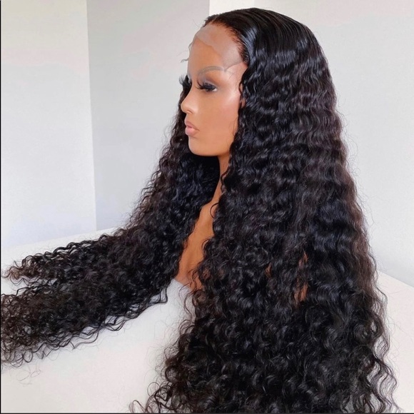 28 inch Luxurious deep wave human hair wig - Picture 3 of 6